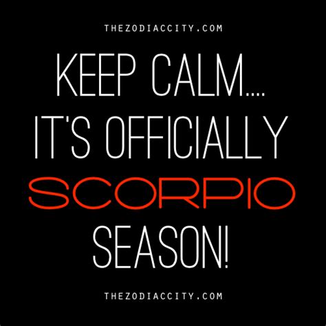 Scorpio Season Quotes. QuotesGram