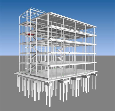 Building In Structure 3d Model Turbosquid 2003548