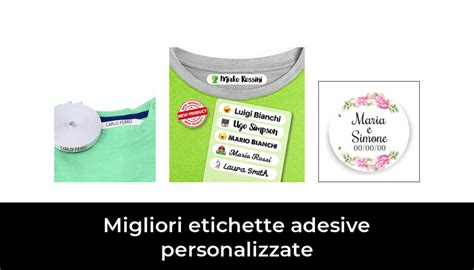 Migliori Etichette Adesive Personalizzate Nel Secondo Esperti