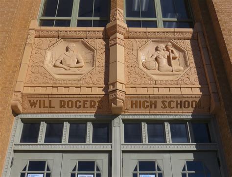 Will Rogers High School Detail Tulsa Oklahoma Will Roge Flickr