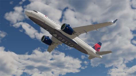 Delta Airlines For The ToLiss Airbus A320neo Aircraft Skins