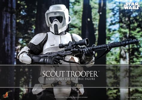 Star Wars Return Of The Jedi Scout Trooper Comes To Hot Toys