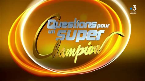 vidéo Générique Questions pour un super champion France 3 2023