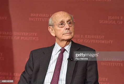 Justice Stephen Breyer At Harvard Photos And Premium High Res Pictures