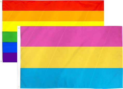Anley Fly Breeze x Feet Sunset Lesbian Pride Flag Couleurs Vives et résistantes à la