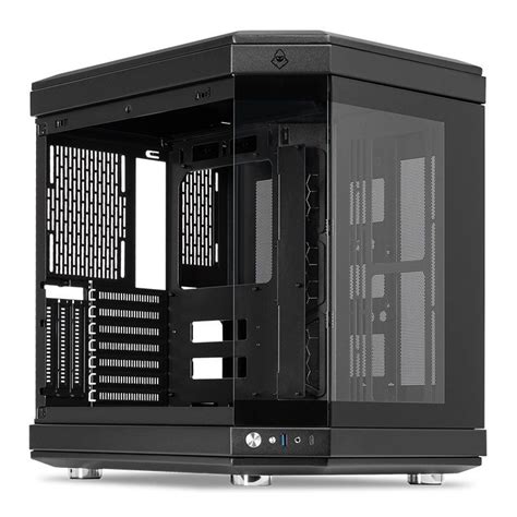 Gabinete Gamer Mancer Cv Mid Tower Lateral De Vidro Preto Mcr