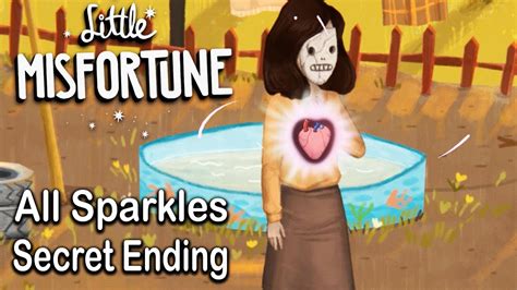 Little Misfortune All Sparkle Locations Secret Ending Eternal Happiness Youtube