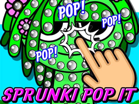 Sprunki Pop It Freegamesboom