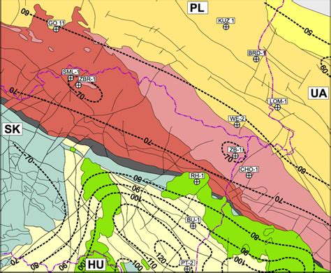 Input Map Of The Terrestrial Heat Flow Density Distribution In Ne Part Download Scientific