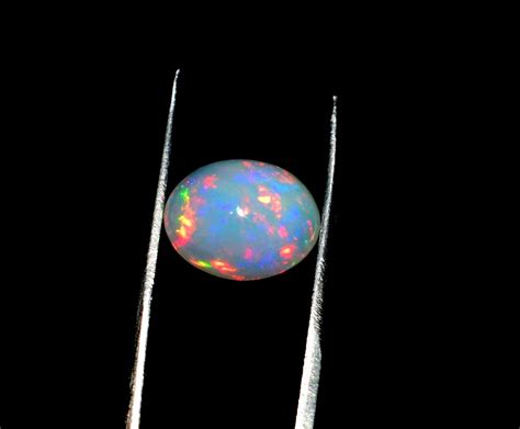 A 3 15Crt 100 Natural Ethiopian Opal Wello Fire Opal Gemstone Cabochon