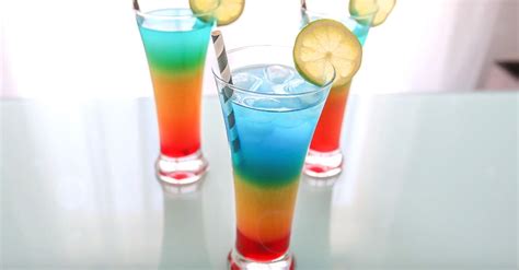 Le Rainbow Cocktail Sans Alcool La Recette Facile Cocktail Sans