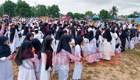 Ribuan Santri TPQ Kabupaten Karimun Ikuti Pawai Tahun Baru Islam 1445 H