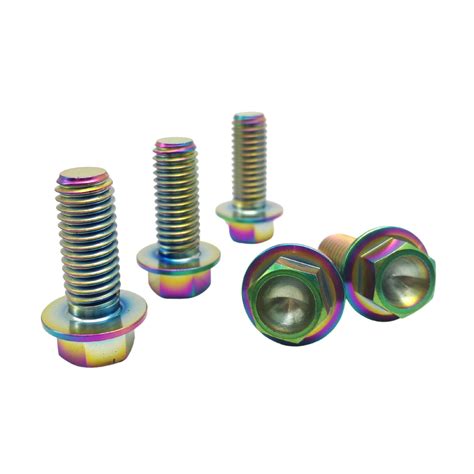 mx titanium flanged hex head boltbest titanium fastener