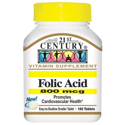 St Century Folic Acid Mcg Source