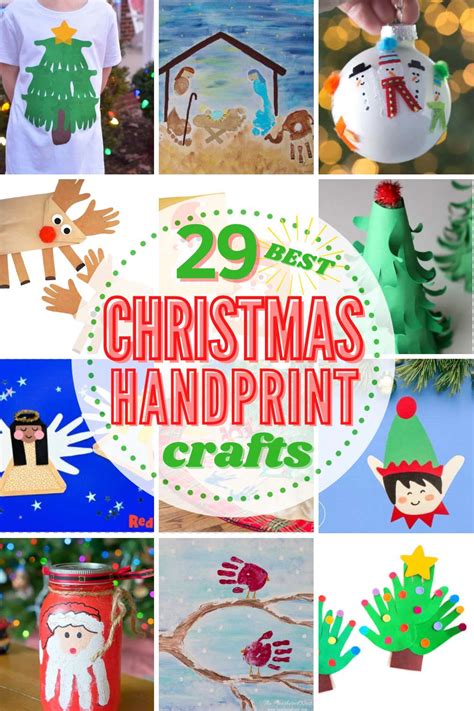 29 Best Christmas Handprint Crafts: Easy, Cute & Fun!