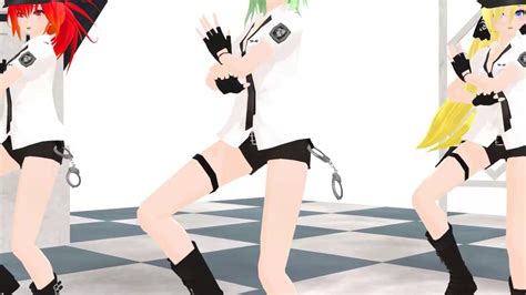 MMD GUMI CUL Lily 威風堂々 Ifuudoudou YouTube