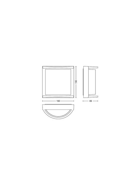 Aplique Led Exterior Samondra W Ultra Eficiente Leonleds