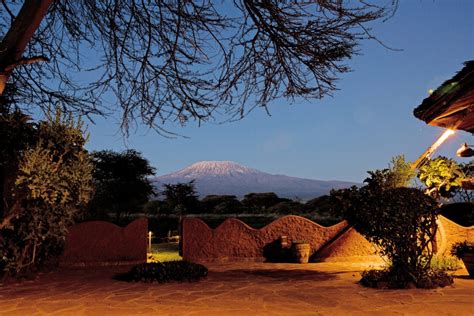 Amboseli-Sopa-Lodge-view of mount kilimanjaro - Safaris in Kenya , Africa