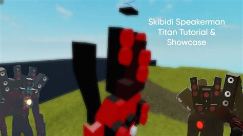 Titan Speaker Man Showcase And Tutorial Plane Crazy Youtube