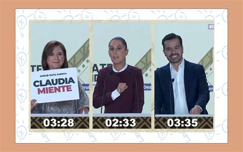 Así Se Vivió El Segundo Debate Presidencial De 2024 Candidatas