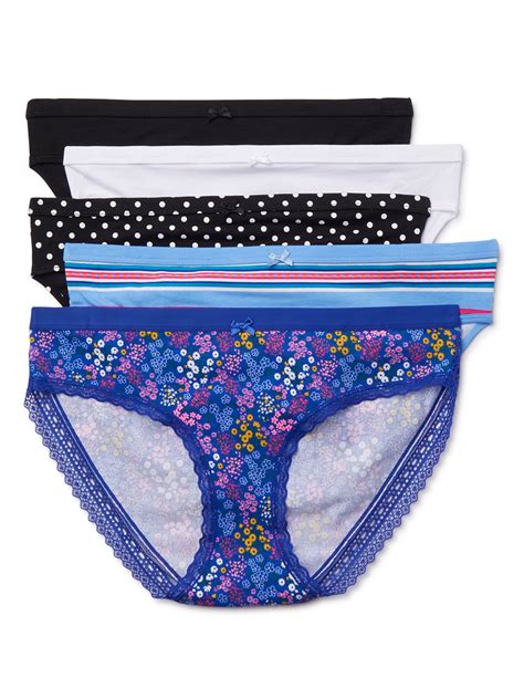 No Boundaries No Boundaries Women S Cotton Bikini Panties Pack