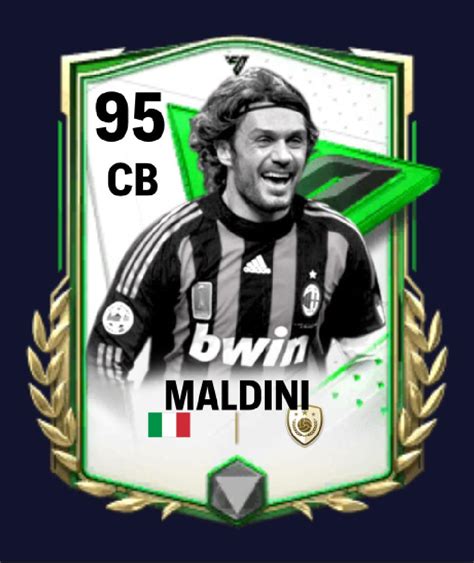 Welcome To FC Mobile Icon Maldini - FC Mobile : r/fifacardcreators