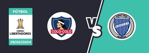 Pronóstico Colo Colo Vs Godoy Cruz 29022024 → Libertadores