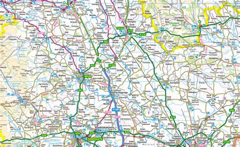 North Yorkshire County Map | I Love Maps