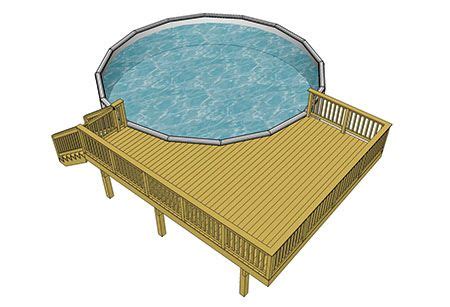 Ft Round Pool Deck Plan Plans Designs In Pool Deck Plans | Hot Sex Picture