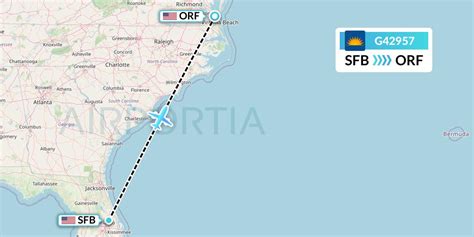 G42957 Flight Status Allegiant Air Orlando To Norfolk AAY2957