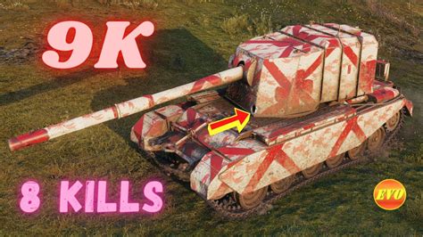 FV4005 Stage II 8 Kills 9K Damage World Of Tanks YouTube