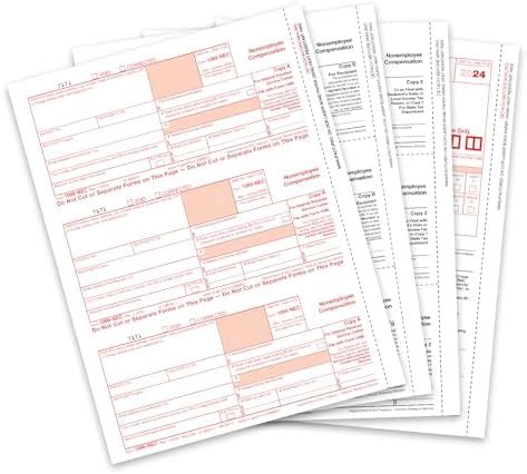 Amazon Blue Summit Supplies Nec Part Tax Form Kit