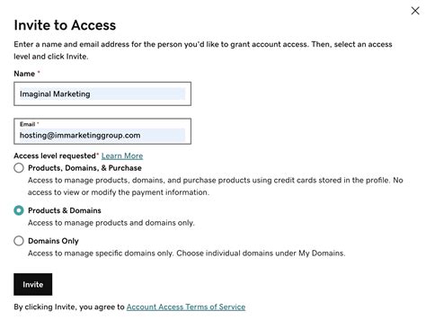 How To Grant Domain Delegate Access Imaginal Marketing