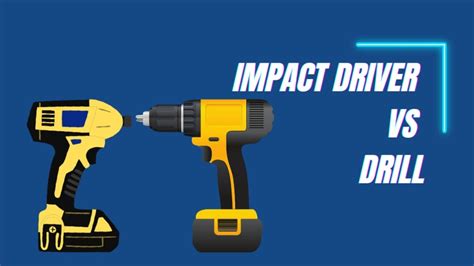 Impact Driver Vs Drill Whats The Difference Wiki Tools