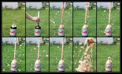 Diet Coke And Mentos Science Fair Project