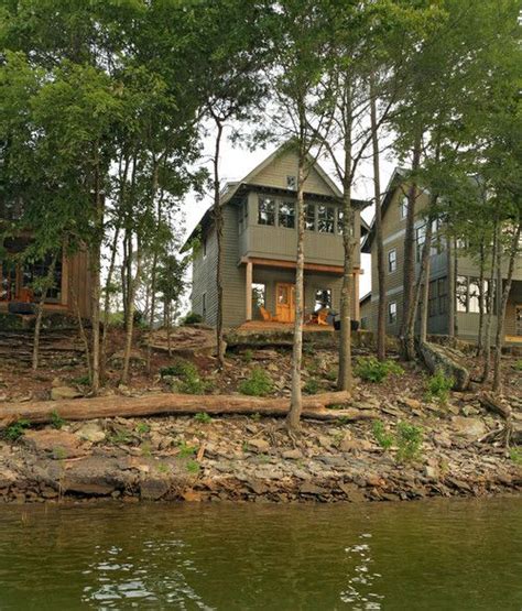 Silverock Cove development residence(s), Smith Lake, AL. Dungan Nequette Architects. | Rustic ...