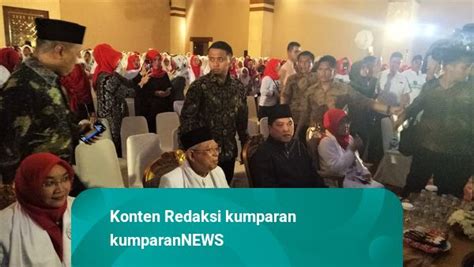 Maruf Amin Hadiri Deklarasi Arus Baru Muslimah Di Senayan