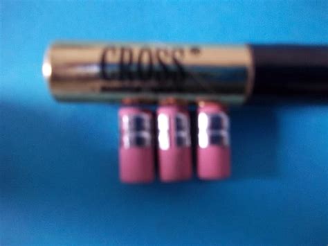 Cross Erasers 3 Per Tube For Mechanical Pencil Office