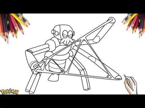 Como Desenhar O Pok Mon Spidops How To Draw Pok Mon Spidops Youtube