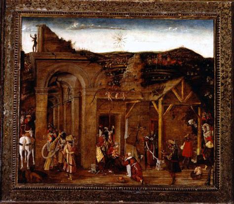 Attributed to Domenico Morone Adoration of the Magi , c. 1484 Oil on ...