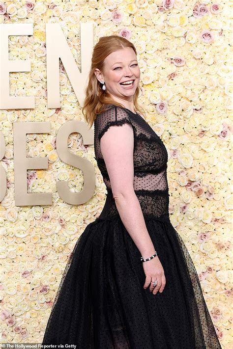 Golden Globes 2024 Sarah Snook In Shock As She Wins Best Female Actor