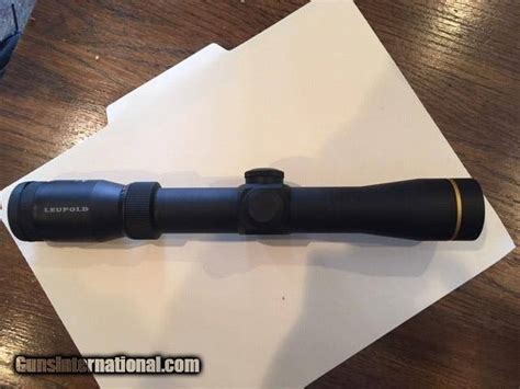 Leupold Vx R 2 7x33mm Firedot Matte Scope Excellent 350