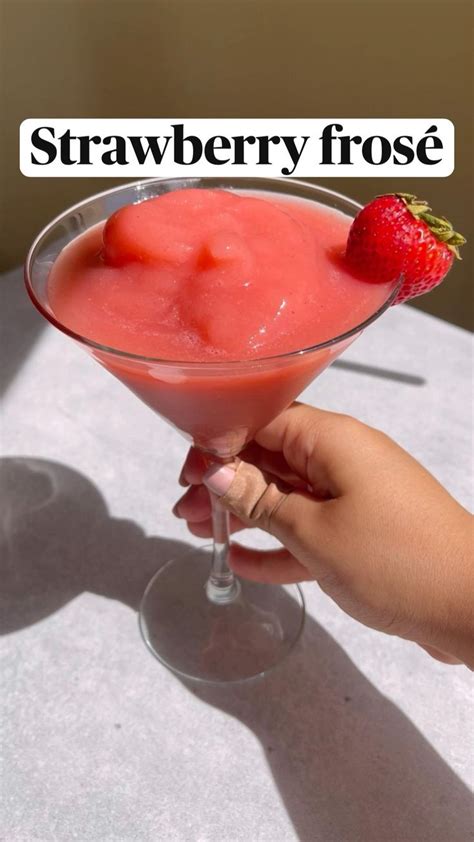 Strawberry Easy Fros Recipe With Your Favorite Fros Wine Frozen