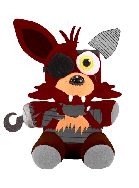 Fixed Funko Fnaf Withered Foxy Plush by artisticbo1 on DeviantArt