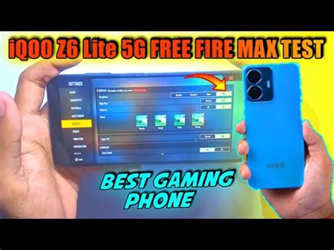 IQOO Z6 Lite 5G Free Fire Test IQOO Z6 Lite 5g Free Fire Gameplay