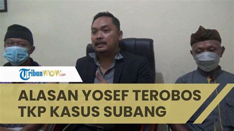 Fakta Kasus Subang Alasan Yosef Terobos Garis Polisi Di Tkp Kasus