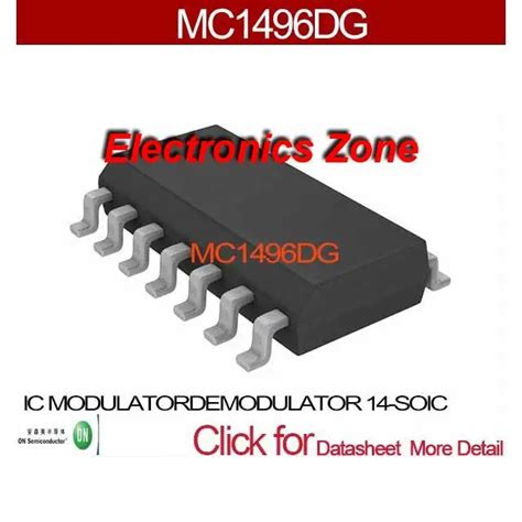 Mc1496dg Ic Modulatordemodulator 14 Soic Mc1496dg 1496 Mc1496 Mc1496d 1496d C1496demodulator