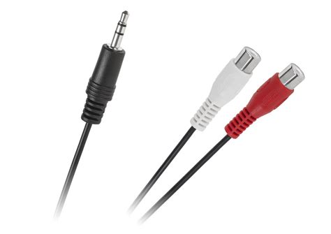 Kabel Jack 3 5 Wtyk 2 Gniazda Rca 25Cm Inna Marka Sklep EMPIK