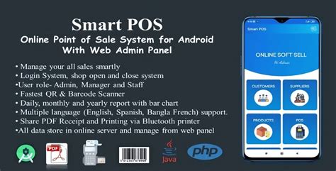 Smart Pos Online Point Of Sale System For Android With Web Admin Panel