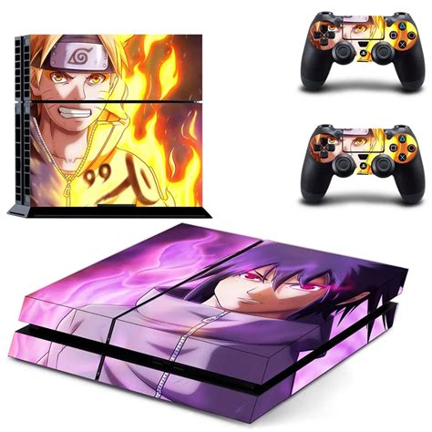 Anime Naruto PS4 Skin Sticker Decal For Sony PlayStation 4 Console And